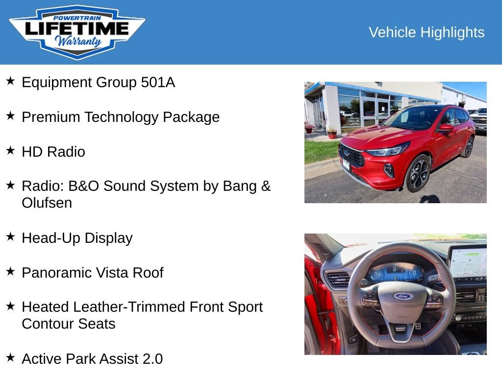 2023 Ford Escape ST-Line Elite