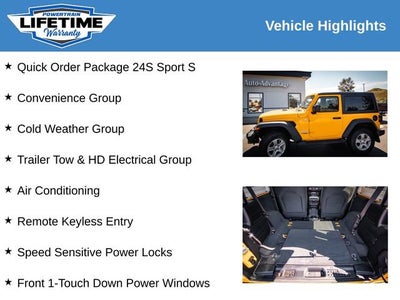 2019 Jeep Wrangler Sport S