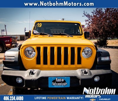 2019 Jeep Wrangler Sport S