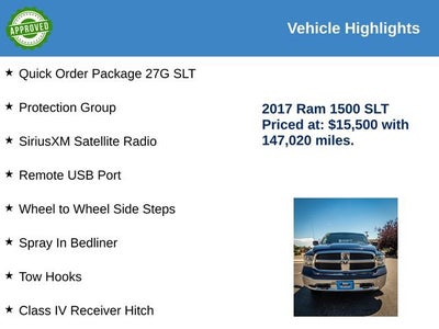 2017 RAM 1500 SLT