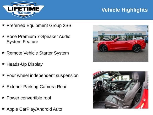 2019 Chevrolet Camaro 2SS