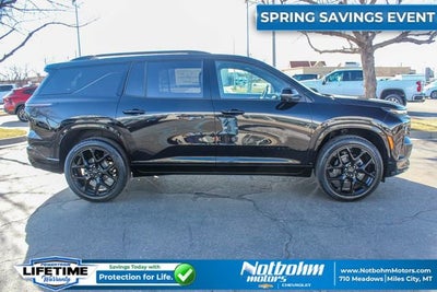 2026 Chevrolet Traverse RS