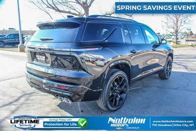 2026 Chevrolet Traverse RS