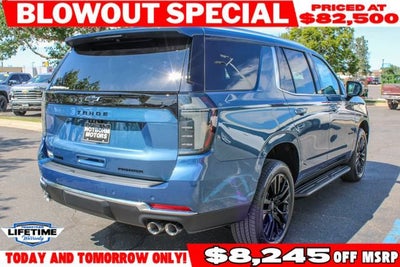 2025 Chevrolet Tahoe Premier