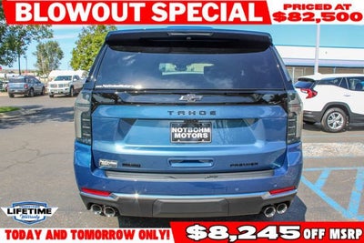 2025 Chevrolet Tahoe Premier