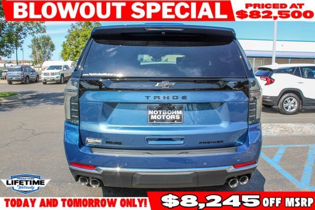 2025 Chevrolet Tahoe Premier