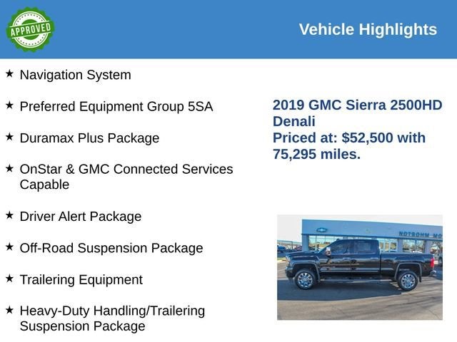 2019 GMC Sierra 2500 HD Denali