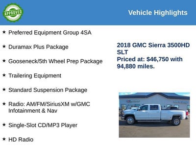 2018 GMC Sierra 3500 HD SLT