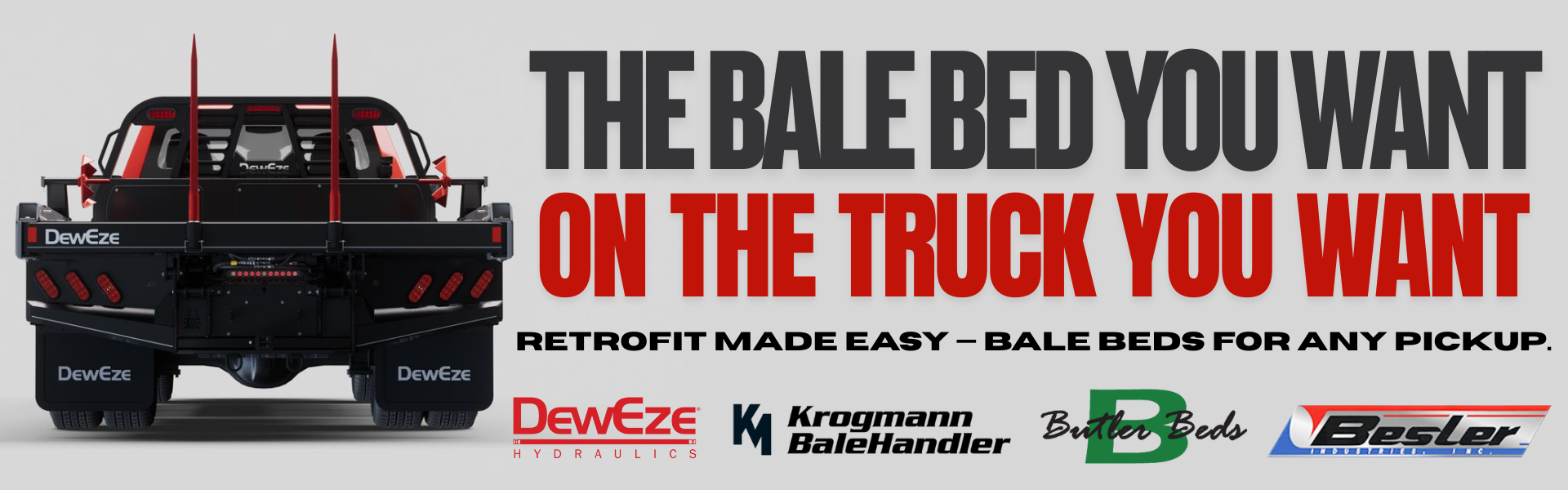 The Bale Bed You Want on the Truck You Want