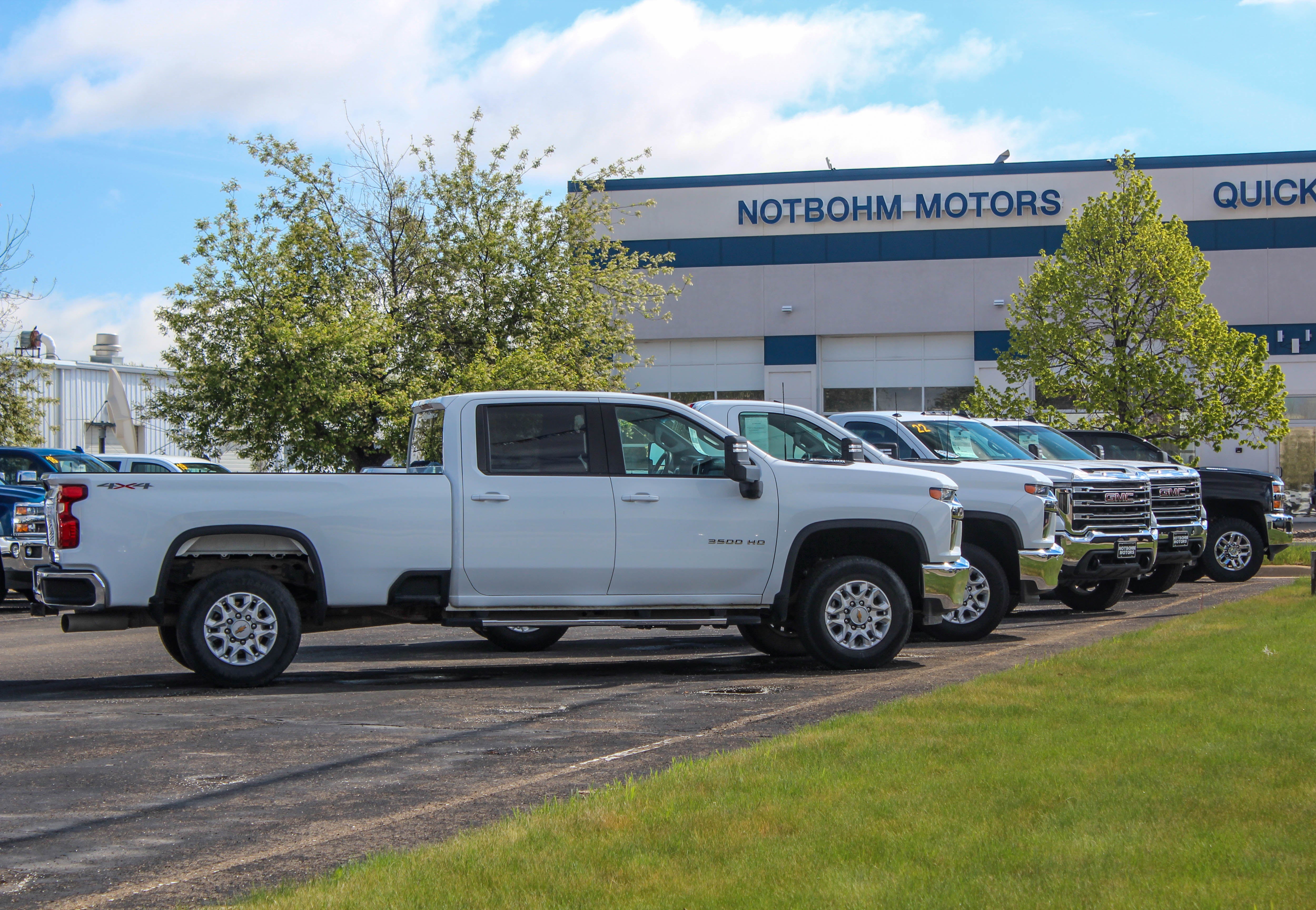Notbohm Motors Inventory exterior lot